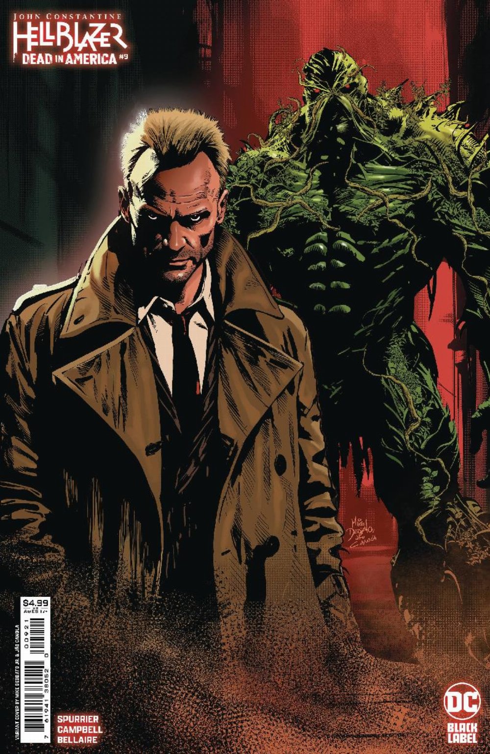 Τεύχος Κόμικ John Constantine: Hellblazer Dead in America #9 (Of 11) Variant Cover B