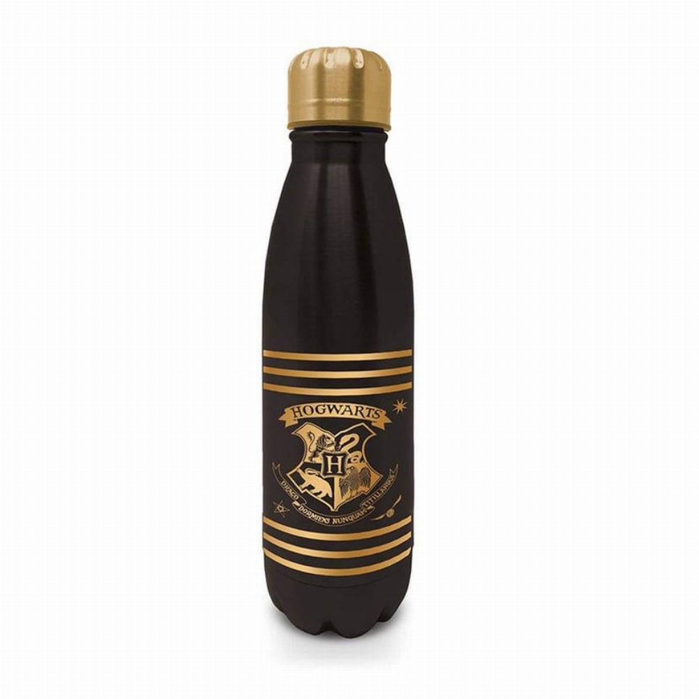 Harry Potter – Hogwarts Black & Gold Μπουκάλι Νερού (540ml)