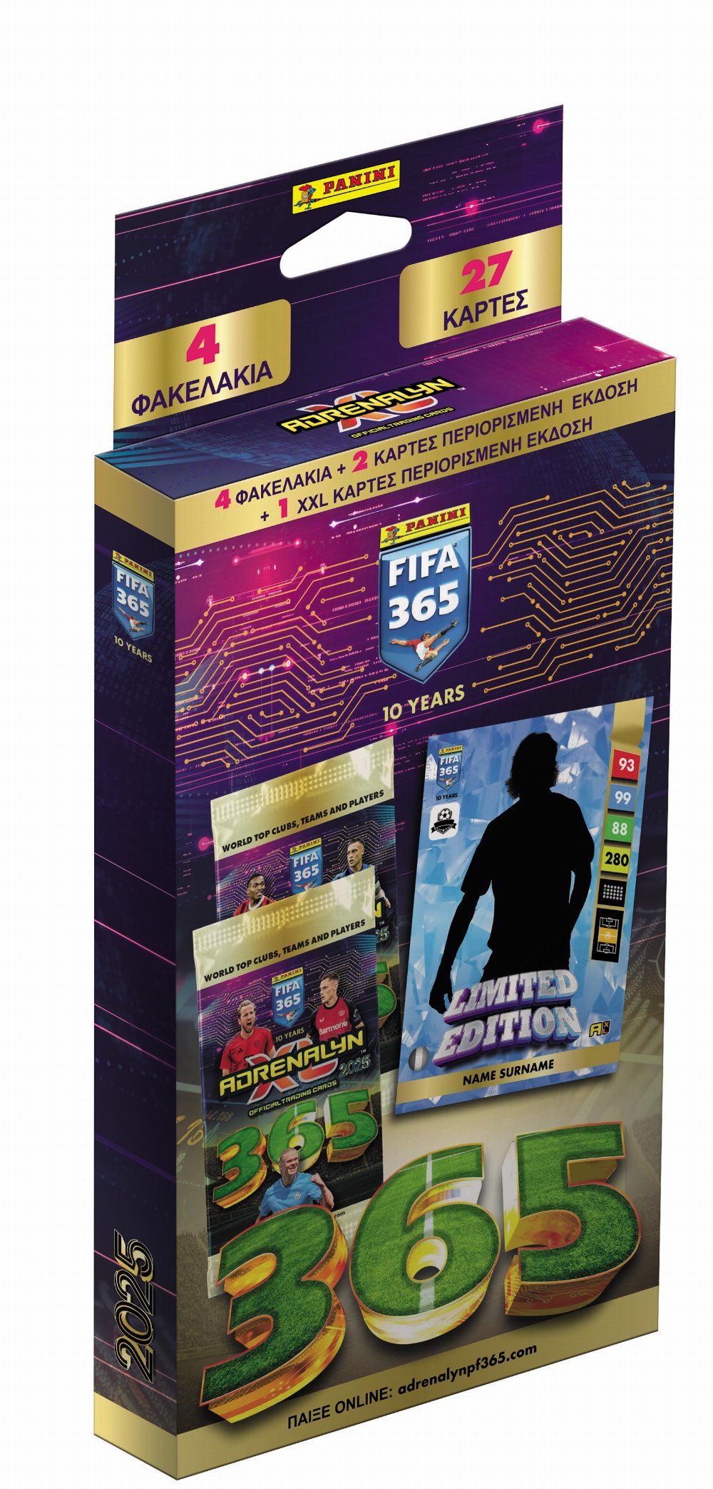 Panini – FIFA 365 2025 Adrenalyn XXL Blister (27 Κάρτες)