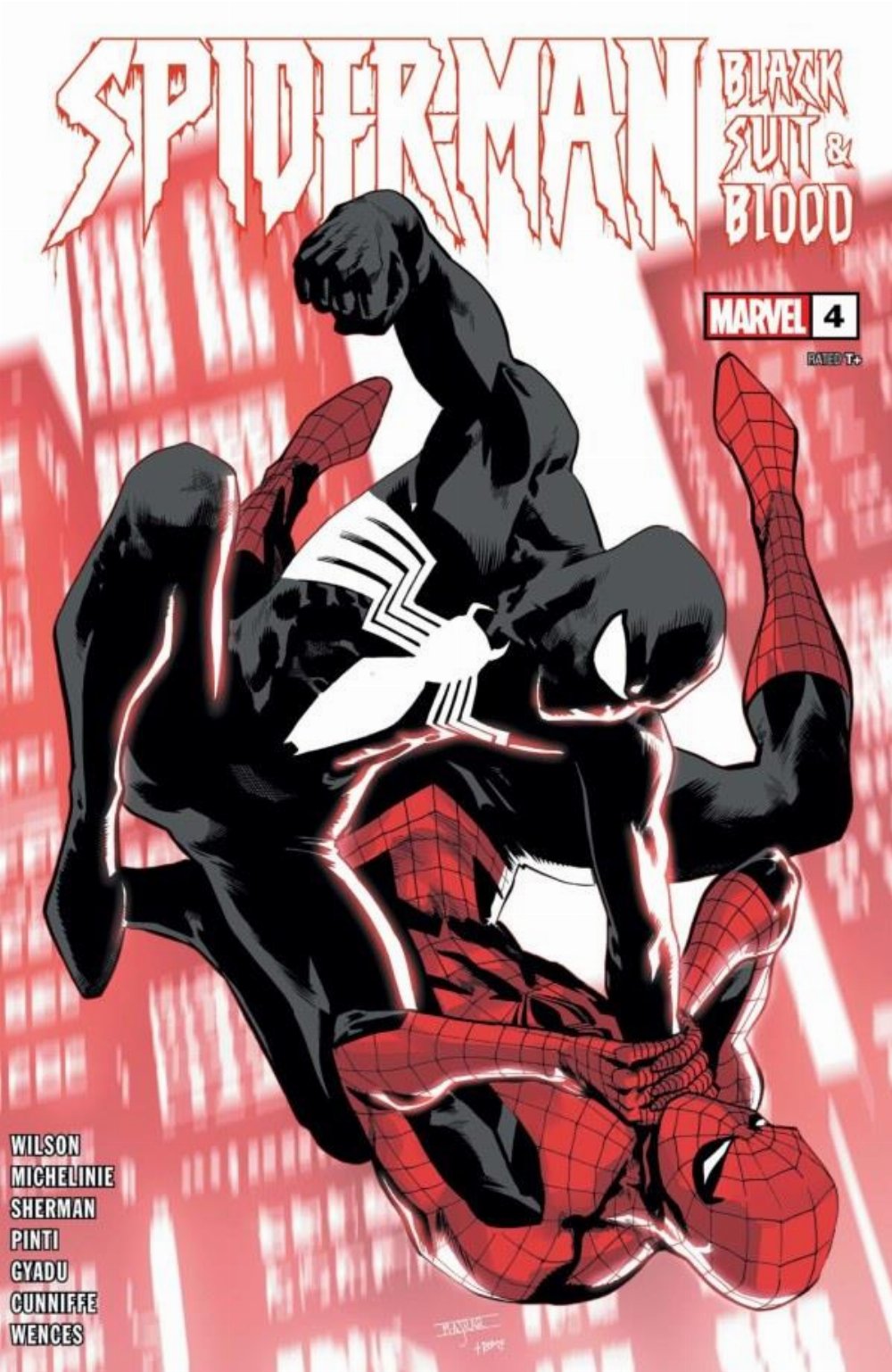 Τεύχος Κόμικ Spider-Man Black Suit & Blood #4 (Of 4)