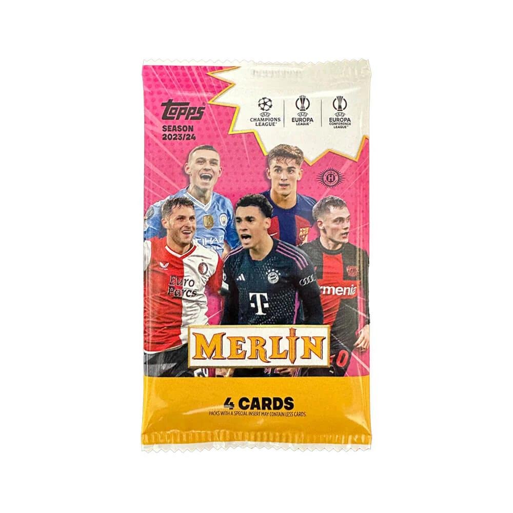 Topps – 2024 Merlin Competitions UCC Football Hobby Φακελάκι