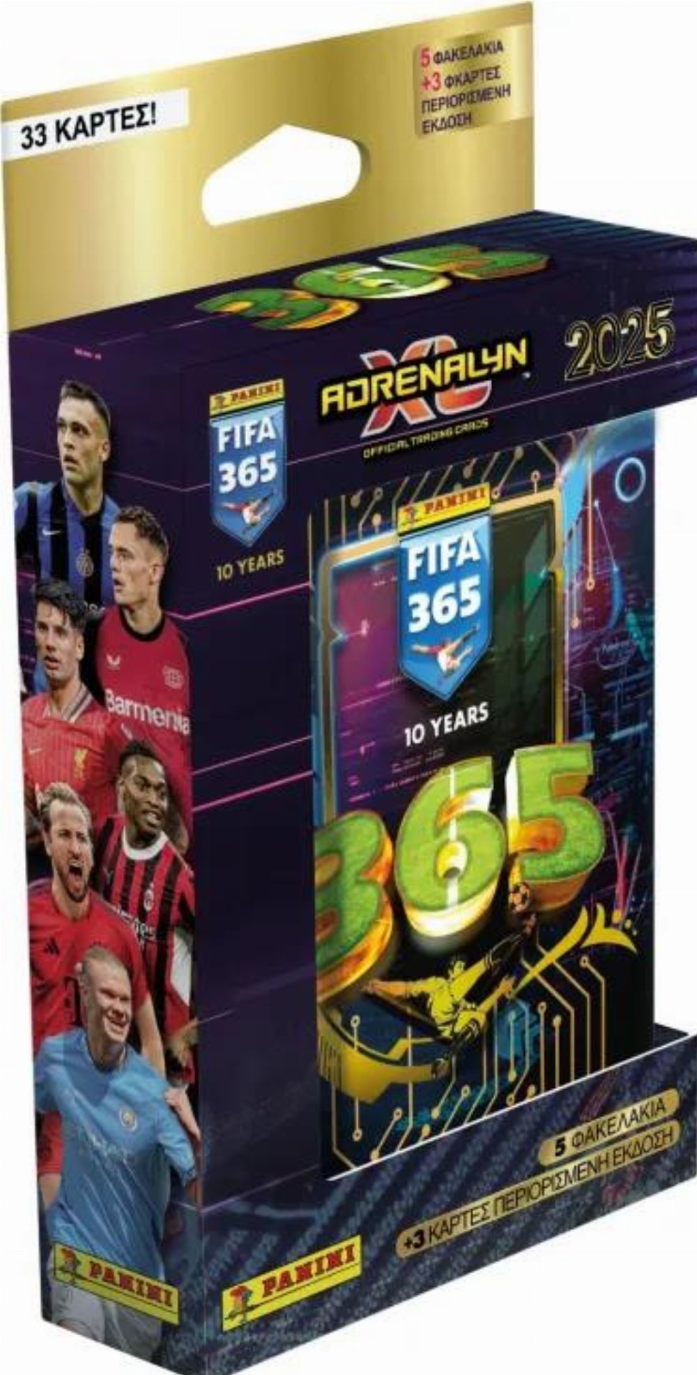 Panini – FIFA 365 2025 Adrenalyn XL Metal Pocket Tin (33 Κάρτες)
