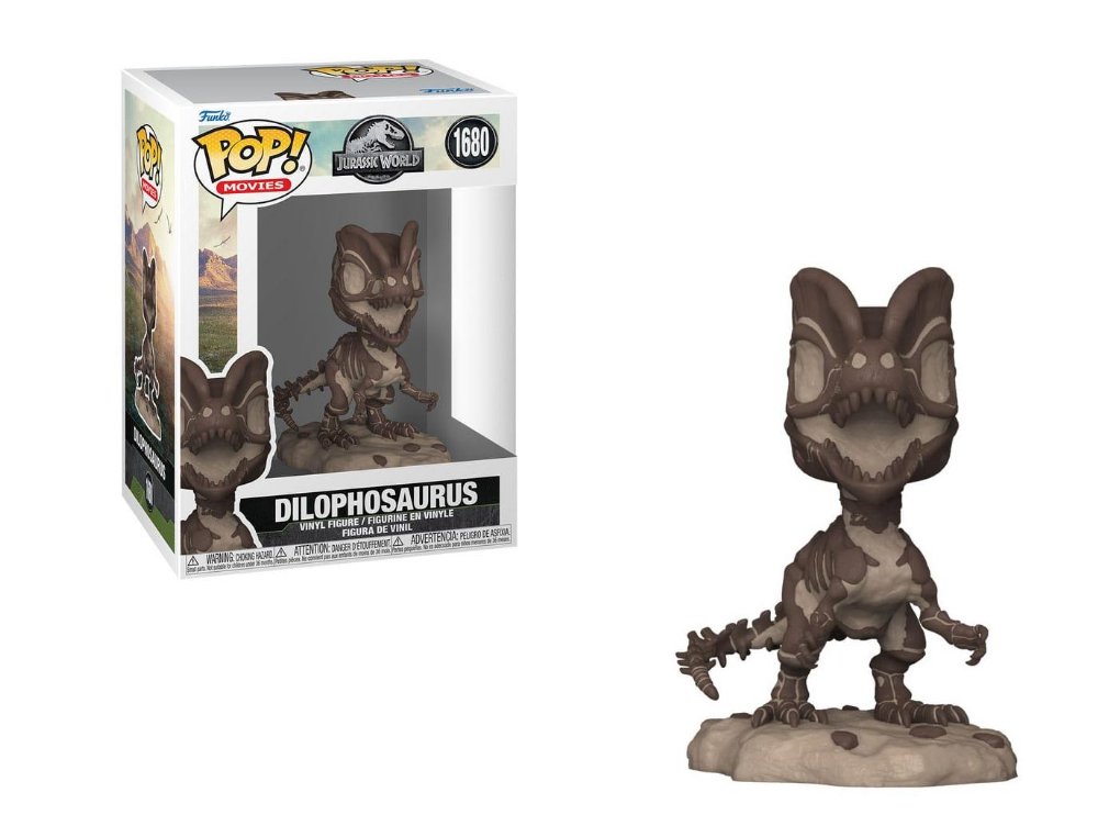 Φιγούρα Funko POP! Jurassic World – Dilophosaurus (Fossil) #1680