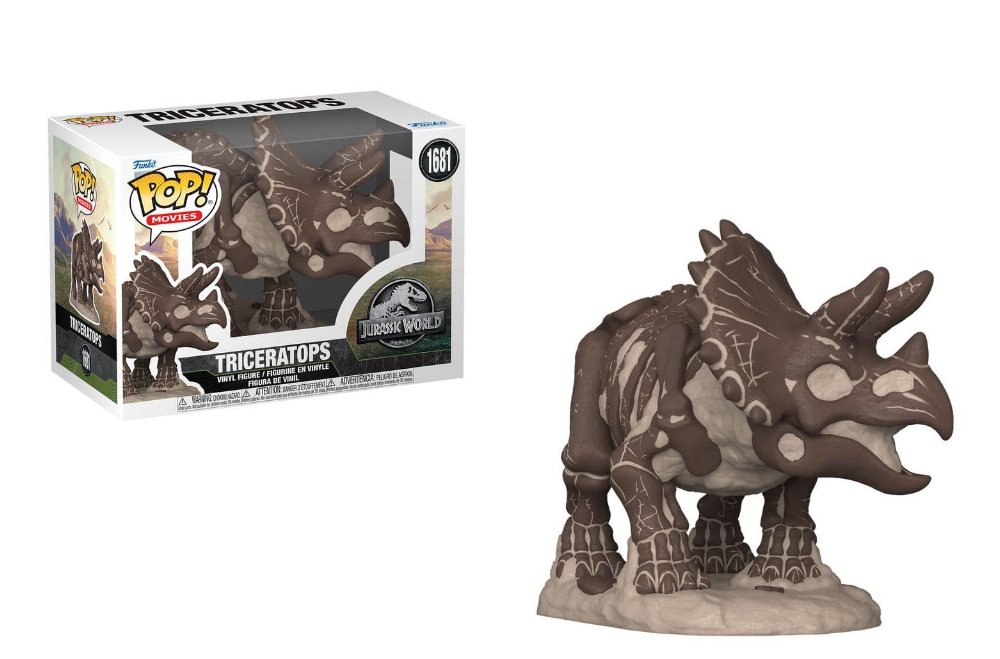 Φιγούρα Funko POP! Jurassic World – Triceratops (Fossil) #1681