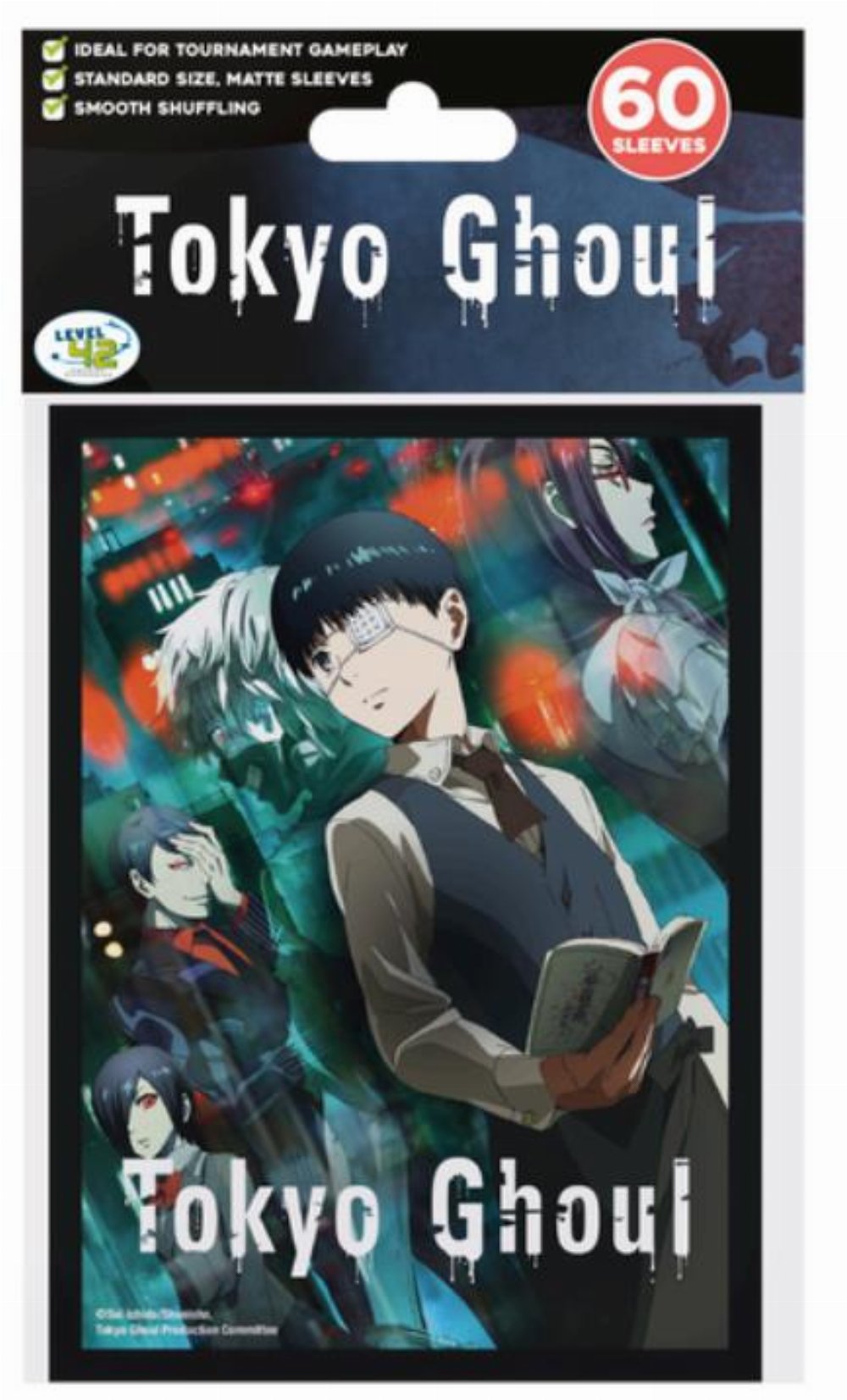 Level 42 Standard Size Sleeves 60ct – Tokyo Ghoul: Ghoul City