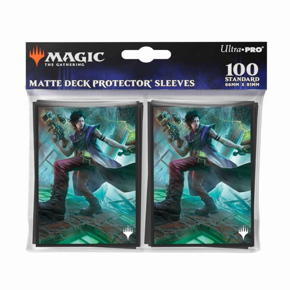 Ultra Pro Card Sleeves Standard Size 100ct – Duskmourn: Winter, Cynical Opportunist
