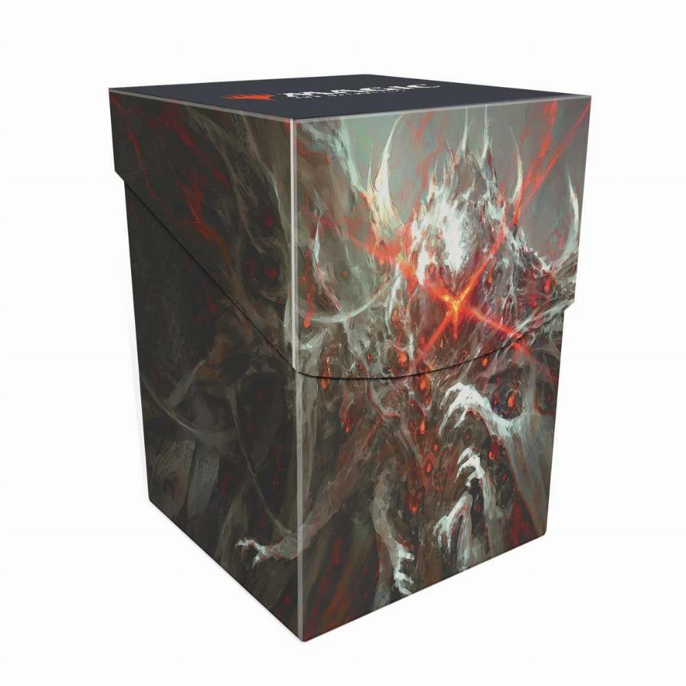 Ultra Pro 100+ Deck Box – Duskmourn: Valgavoth, Harrower of Souls