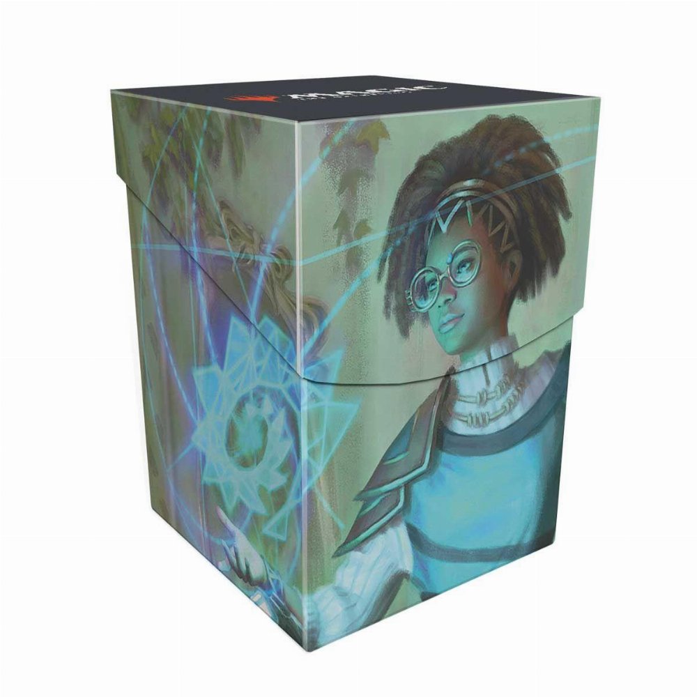 Ultra Pro 100+ Deck Box – Duskmourn: Zimone, Mystery Unraveler