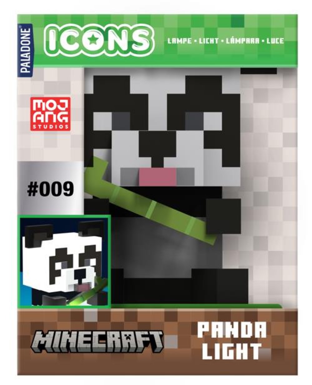 Minecraft – Panda Icon Φωτιστικό (11cm)
