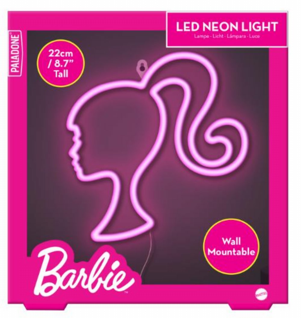 Barbie – Neon Φωτιστικό Τοίχου (22cm)