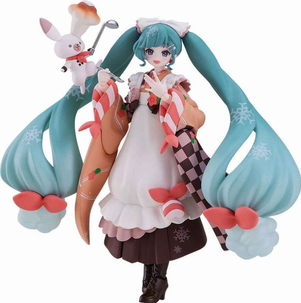 Character Vocal Series 01: Hatsune Miku – Snow Miku: Winter Delicacy Figma Φιγούρα Δράσης (14cm)