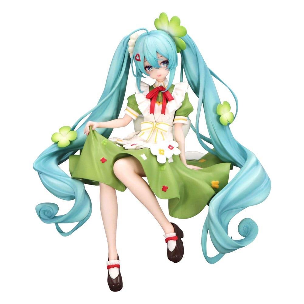 Hatsune Miku Noodle Stopper – Flower Fairy Clover Φιγούρα Αγαλματίδιο (15cm)