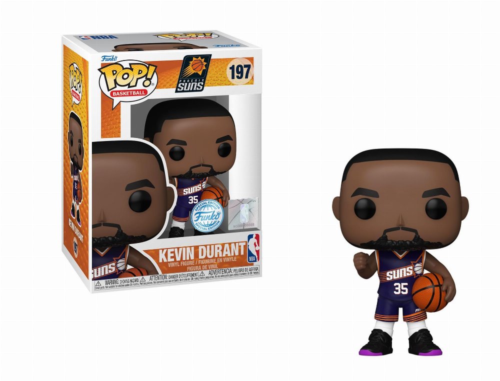 Φιγούρα Funko POP! NBA: Phoenix Suns – Kevin Durant #197 (Exclusive)
