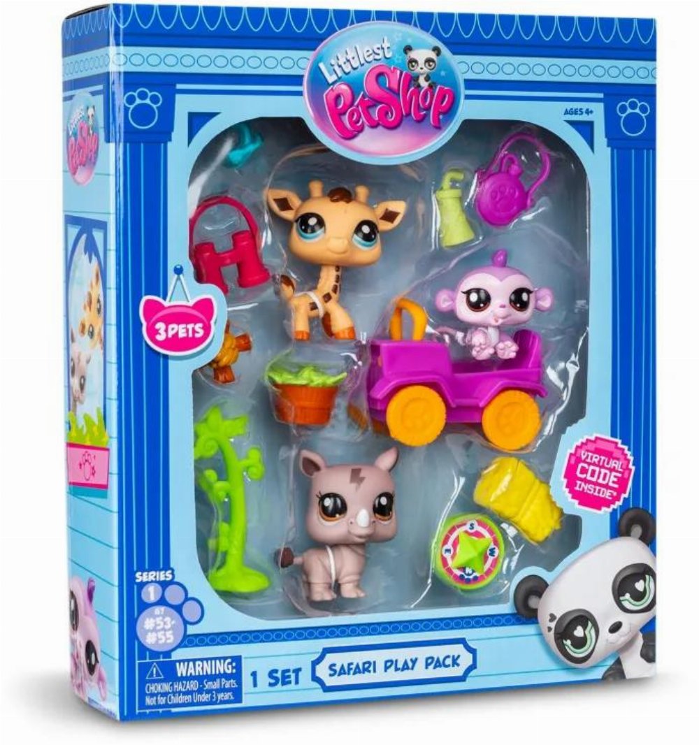 Littlest Pet Shop – Φιγούρες Με Αξεσουάρ-Σαφάρι (BF000524)