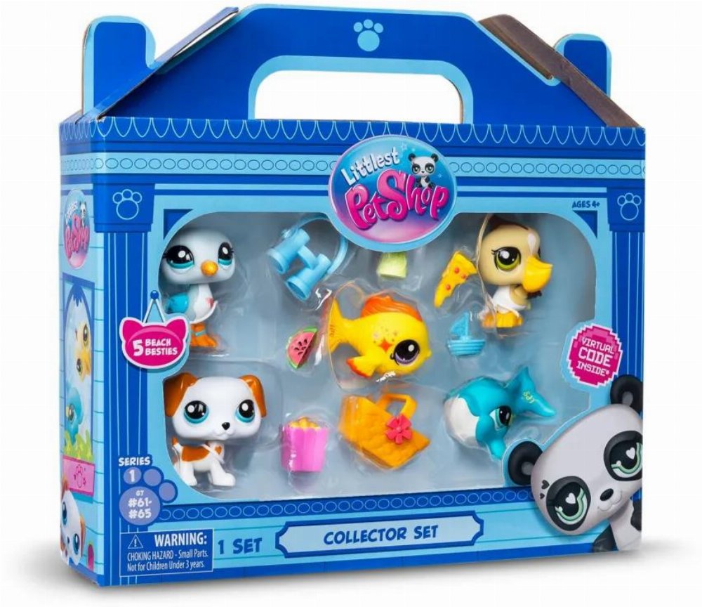 Littlest Pet Shop – Φιγούρες Με Αξεσουάρ-Παραλία (BF000517)