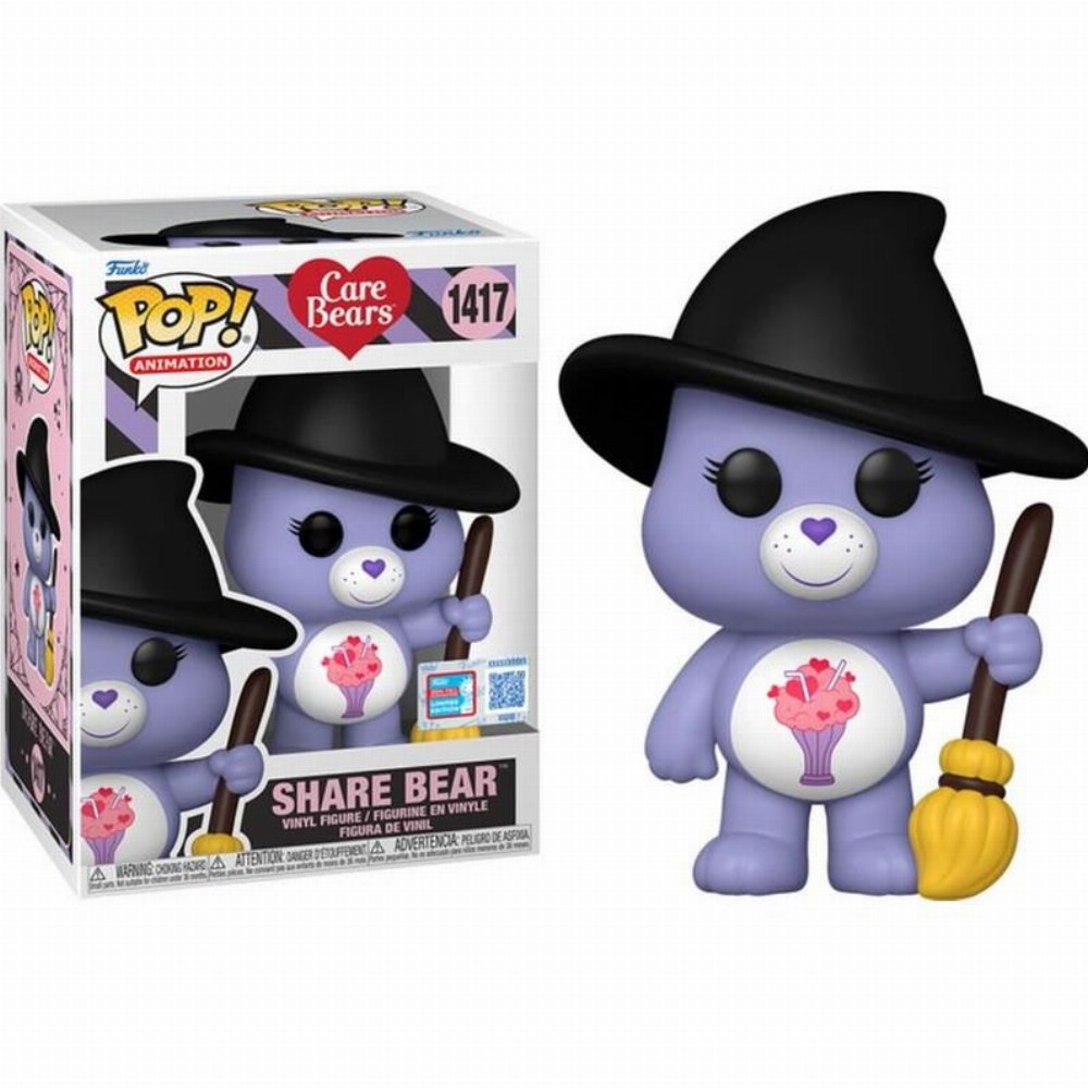 Φιγούρα Funko POP! Care Bears – Share Bear (Witch) #1417 (NYCC 2024 Exclusive)