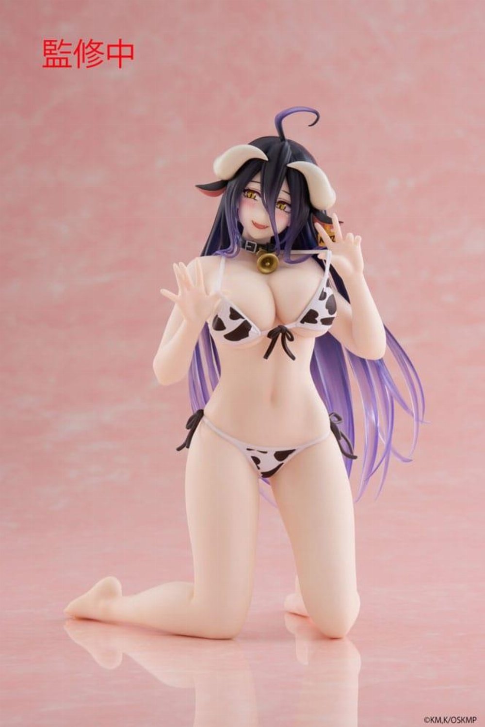 Overlord – Desktop Cute Figure Albedo Cow-Print Swimsuit Φιγούρα Αγαλματίδιο (15cm)