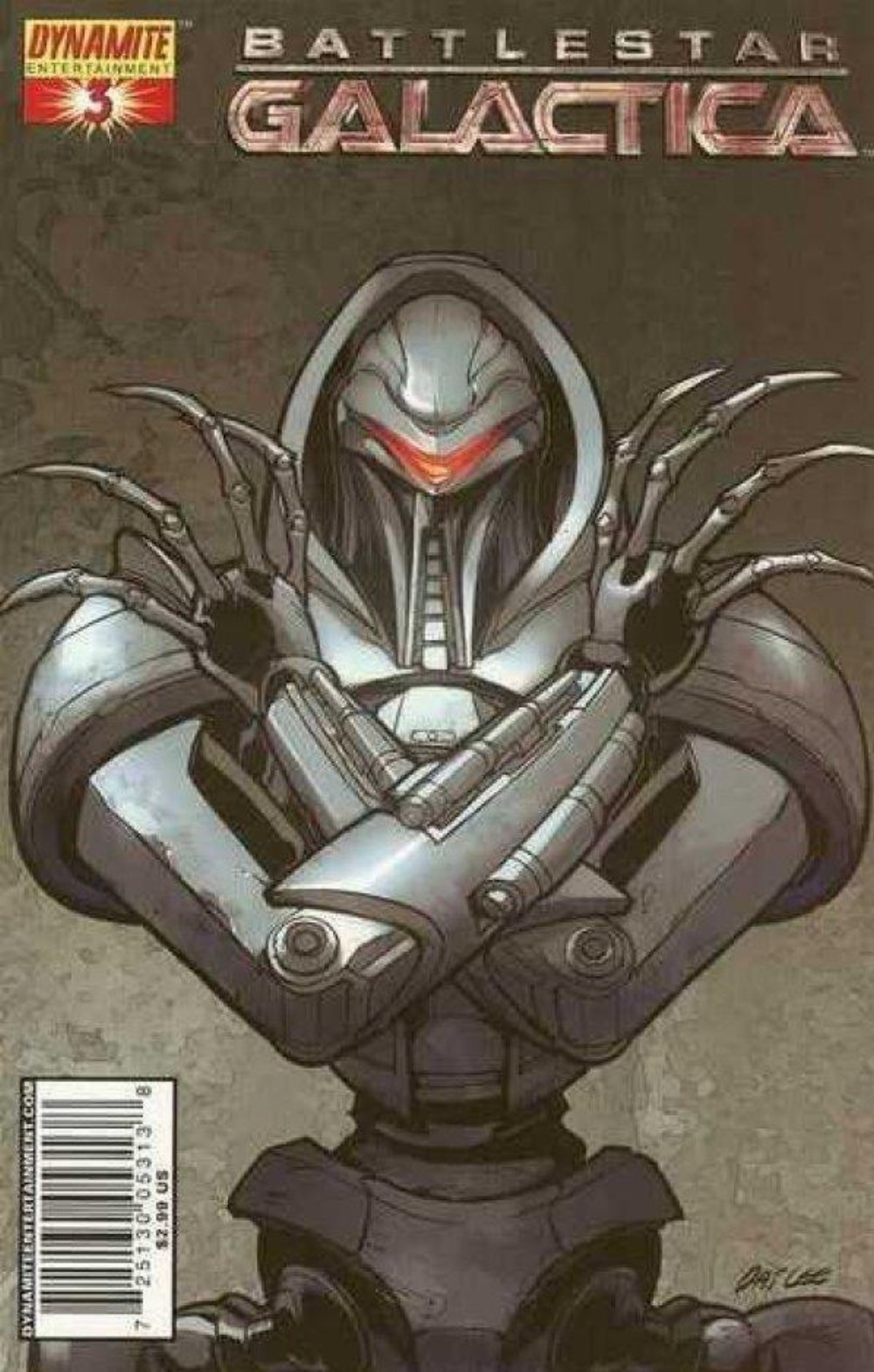 Τεύχος Κόμικ Battlestar Galactica #3 Cover B