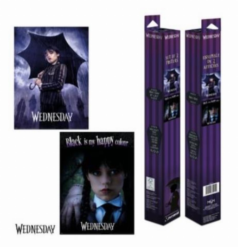 Wednesday – Wednesday Addams 2-Pack Αυθεντικές Αφίσες (52x38cm)