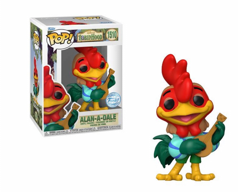 Φιγούρα Funko POP! Disney: Robin Hood – Alan-A-Dale #1510 (Exclusive)