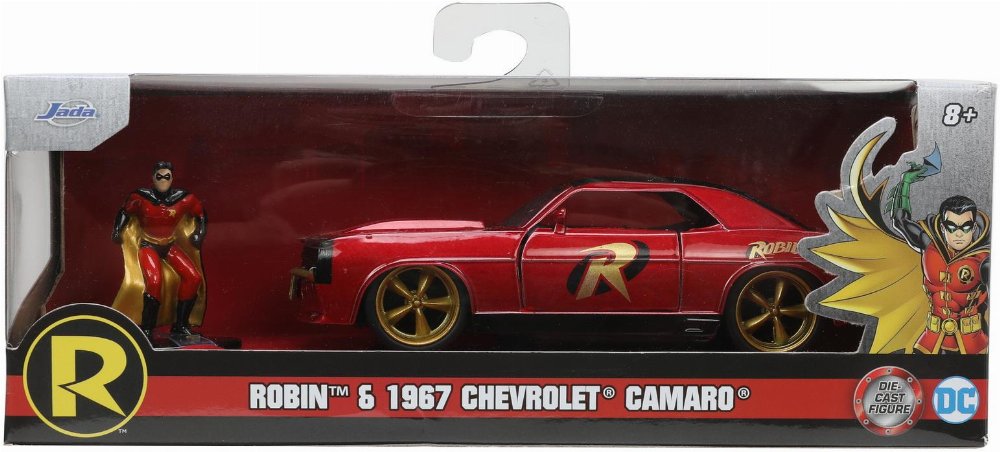 DC Comics – Robin & 1967 Chevrolet Camaro Diecast Model (1/32)