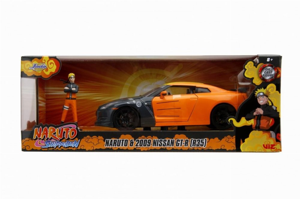 Naruto Shippuden – Naruto & 2009 Nissan GT-R R35 Diecast Model (1/24)