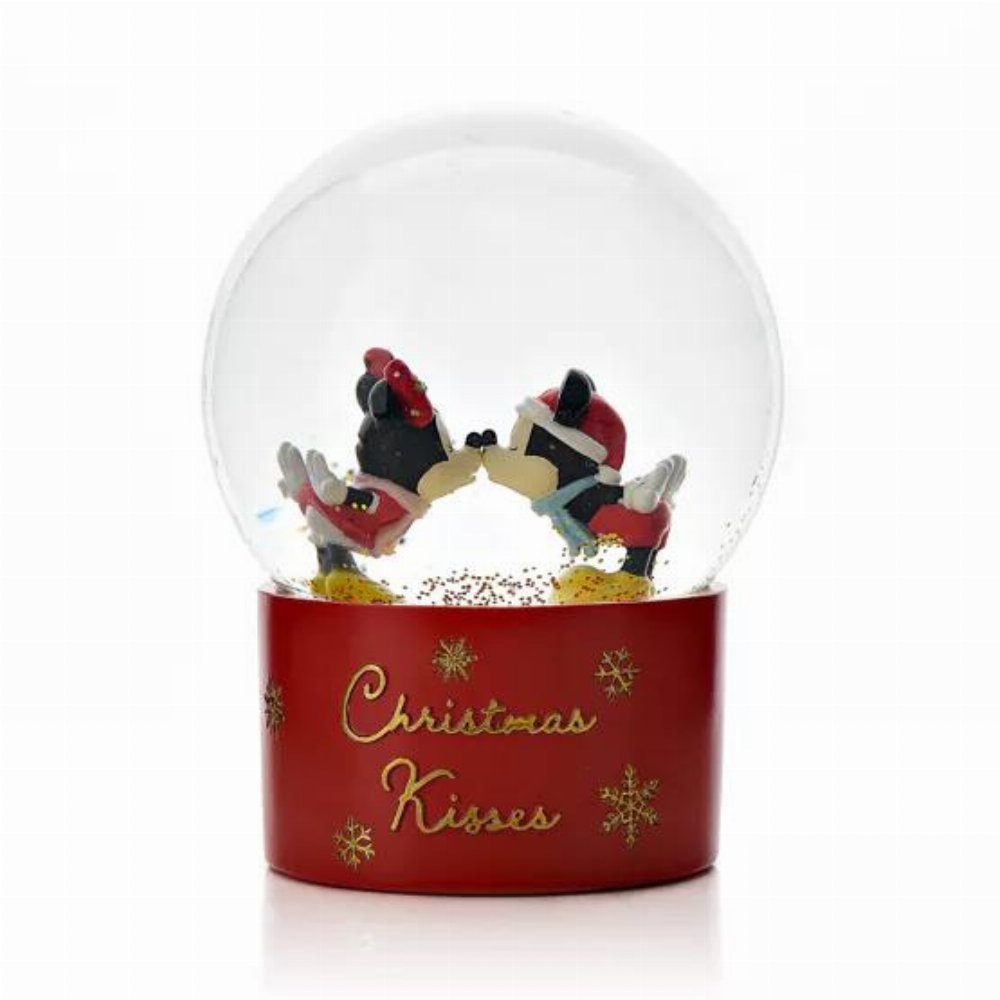 Disney – Mickey & Mouse Kiss Snow Globe (12cm)