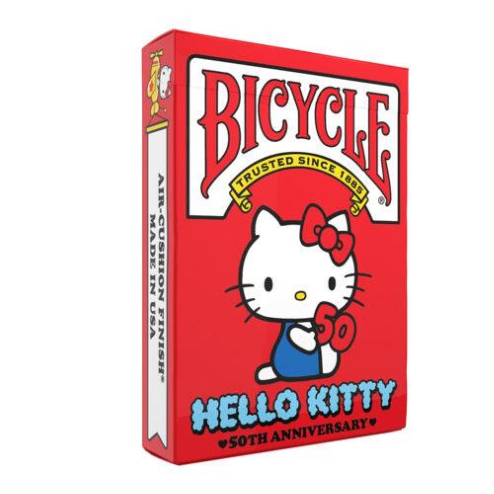 Τράπουλα Bicycle – Hello Kitty: 50th Anniversary