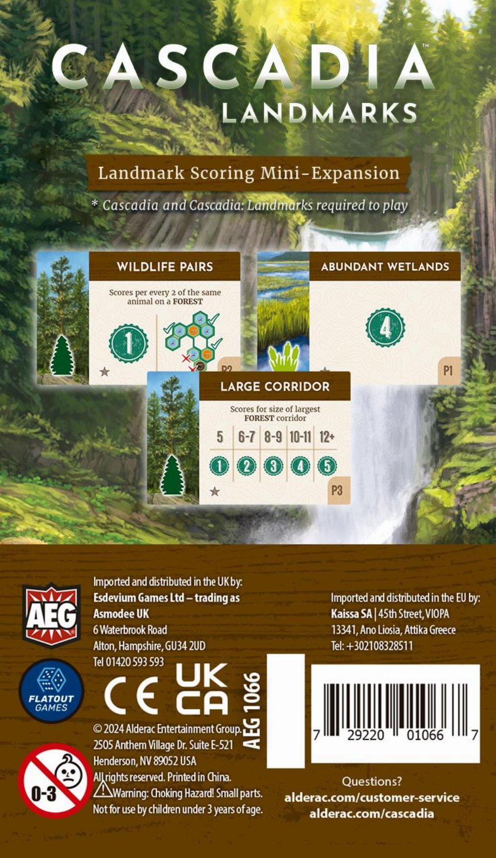 Επέκταση Cascadia – Landmarks Scoring