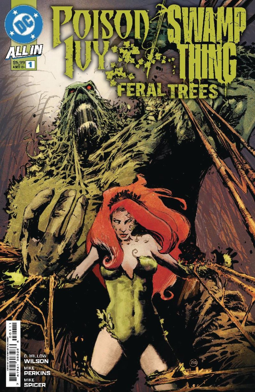 Τεύχος Κόμικ Poison Ivy/Swamp Thing: Feral Trees #1 (One Shot)