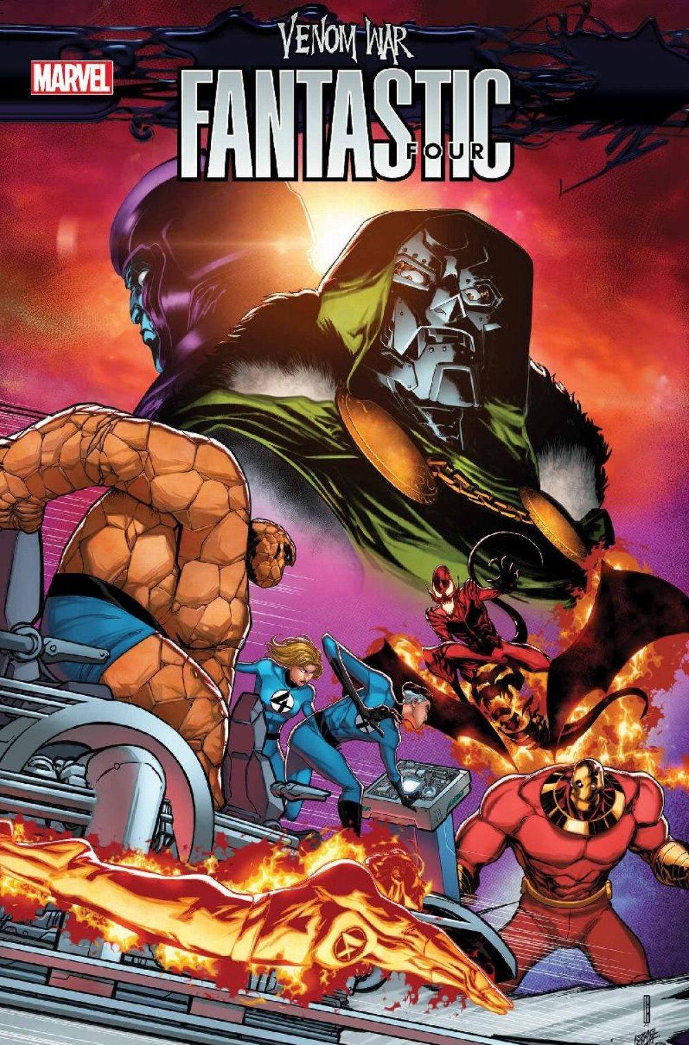 Τεύχος Κόμικ Vemon War: Fantastic Four #1