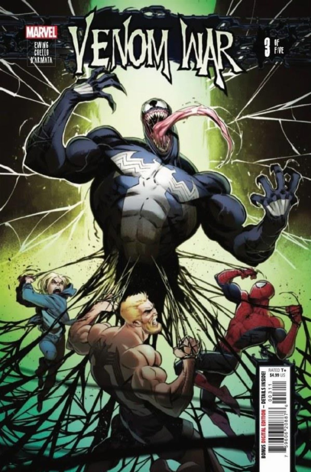 Τεύχος Κόμικ Venom War #3 (Of 5)