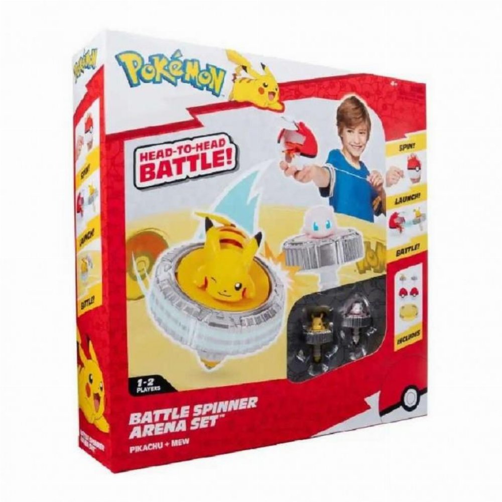 Pokemon – Pikachu & Mew Battle Spinner Arena Set