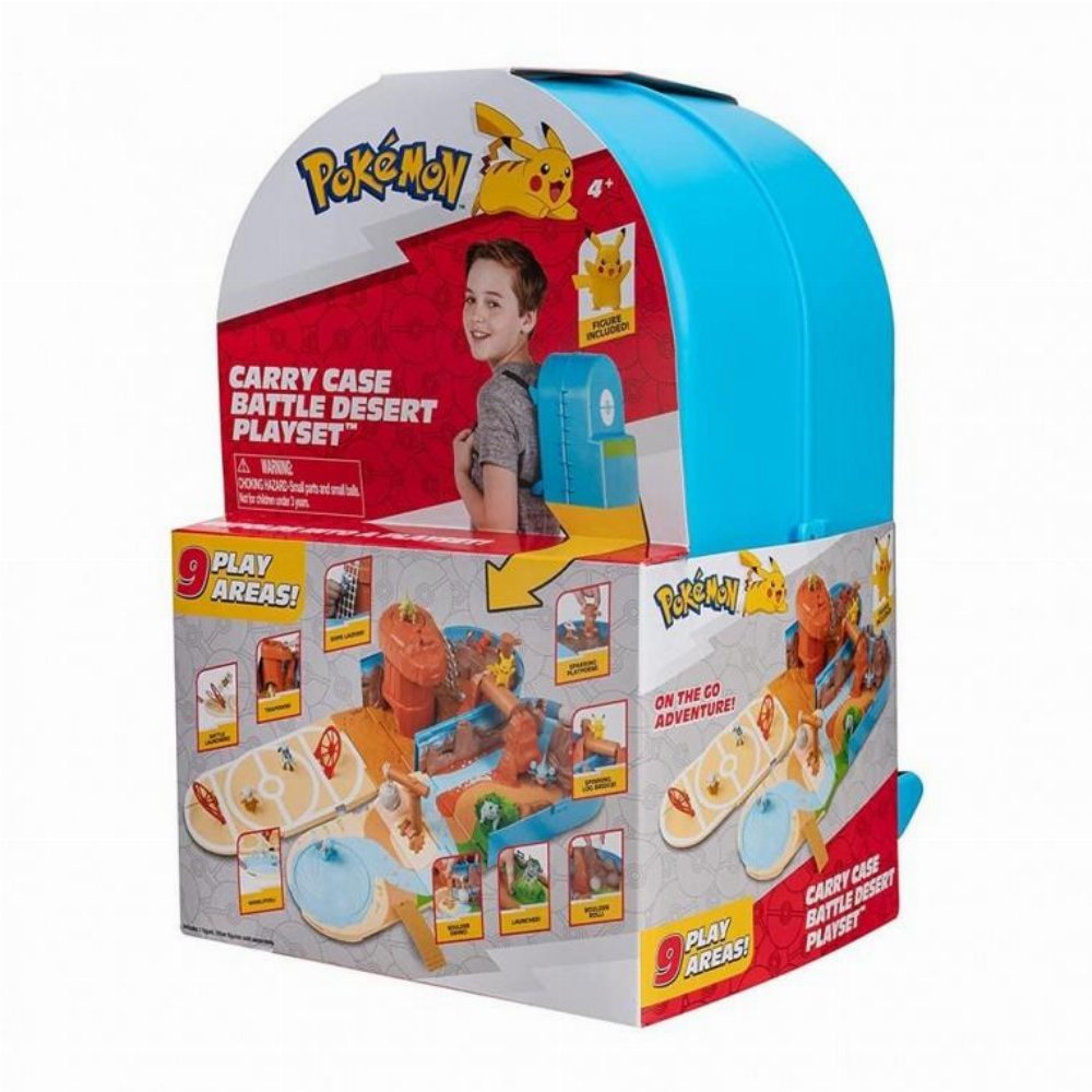 Pokemon – Carry Case Desert Battle Playset