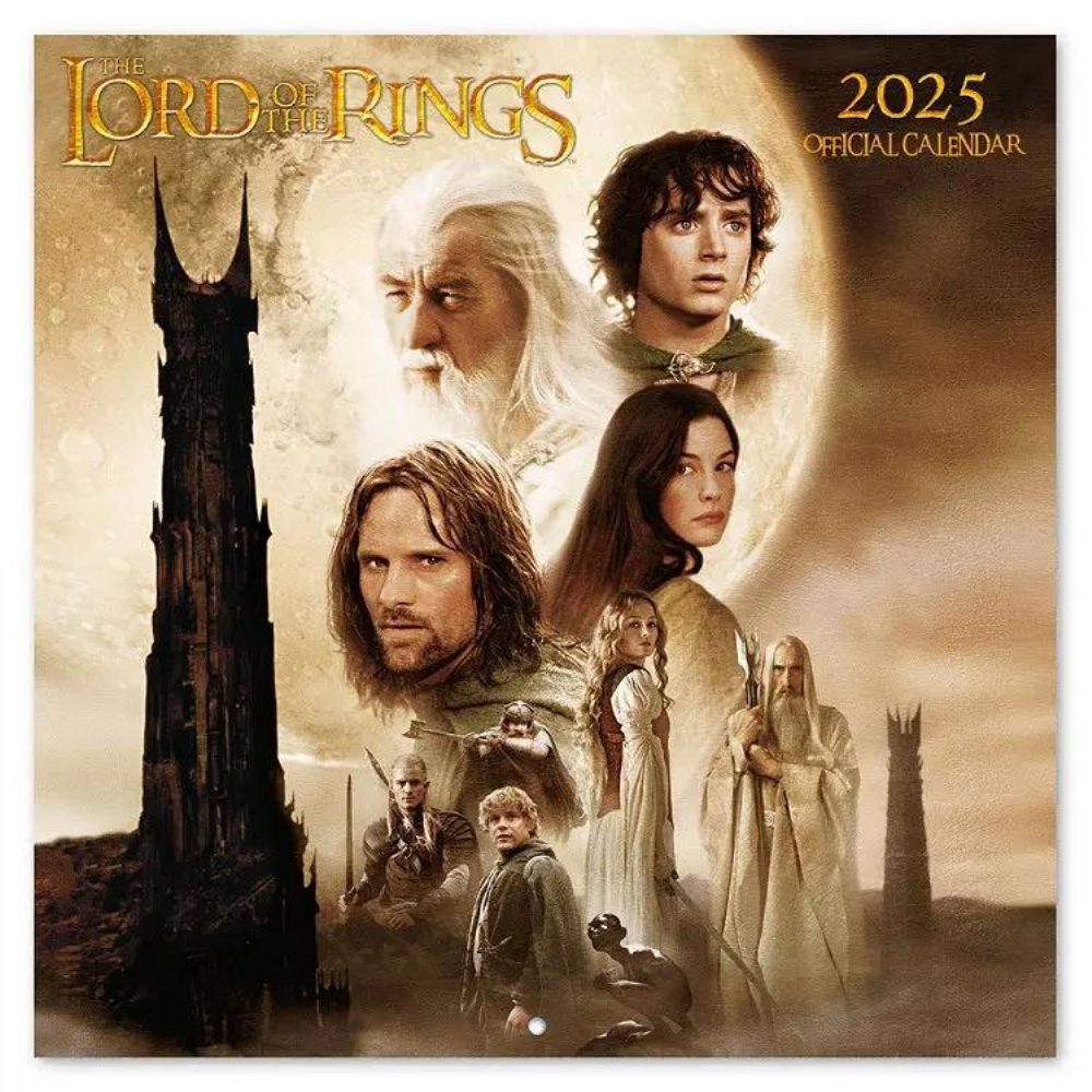 The Lord of the Rings – 2025 Ημερολόγιο Τοίχου