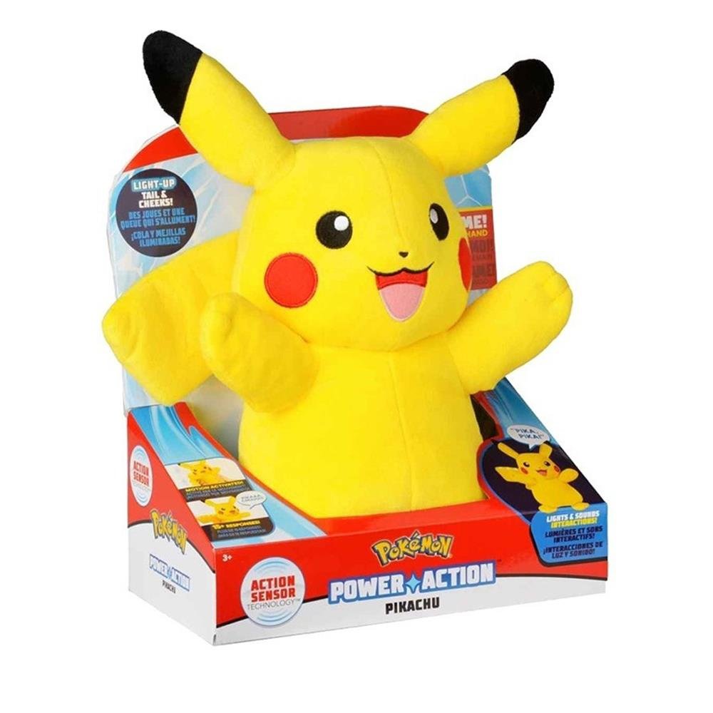 Pokemon – Pikachu Power Action Λούτρινο Φιγούρα (25cm)