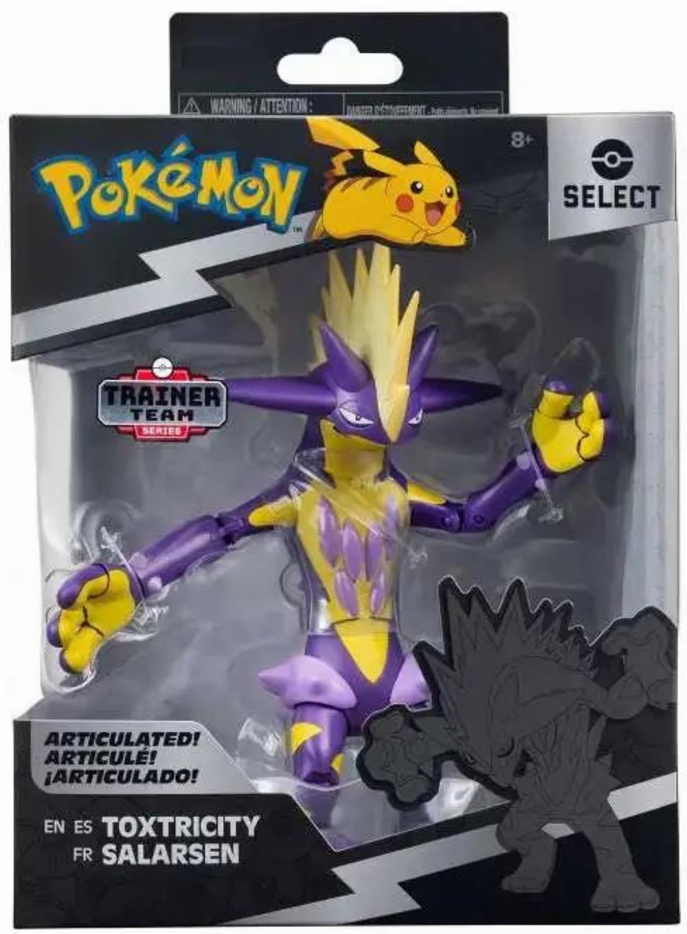 Pokemon: Select – Toxtricity Φιγούρα Δράσης (15cm)
