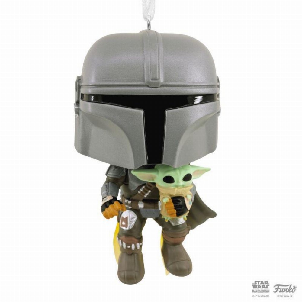Hallmark Ornaments Star Wars – The Mandalorian with Grogu Funko POP! Χριστουγεννιάτικο Στολίδι