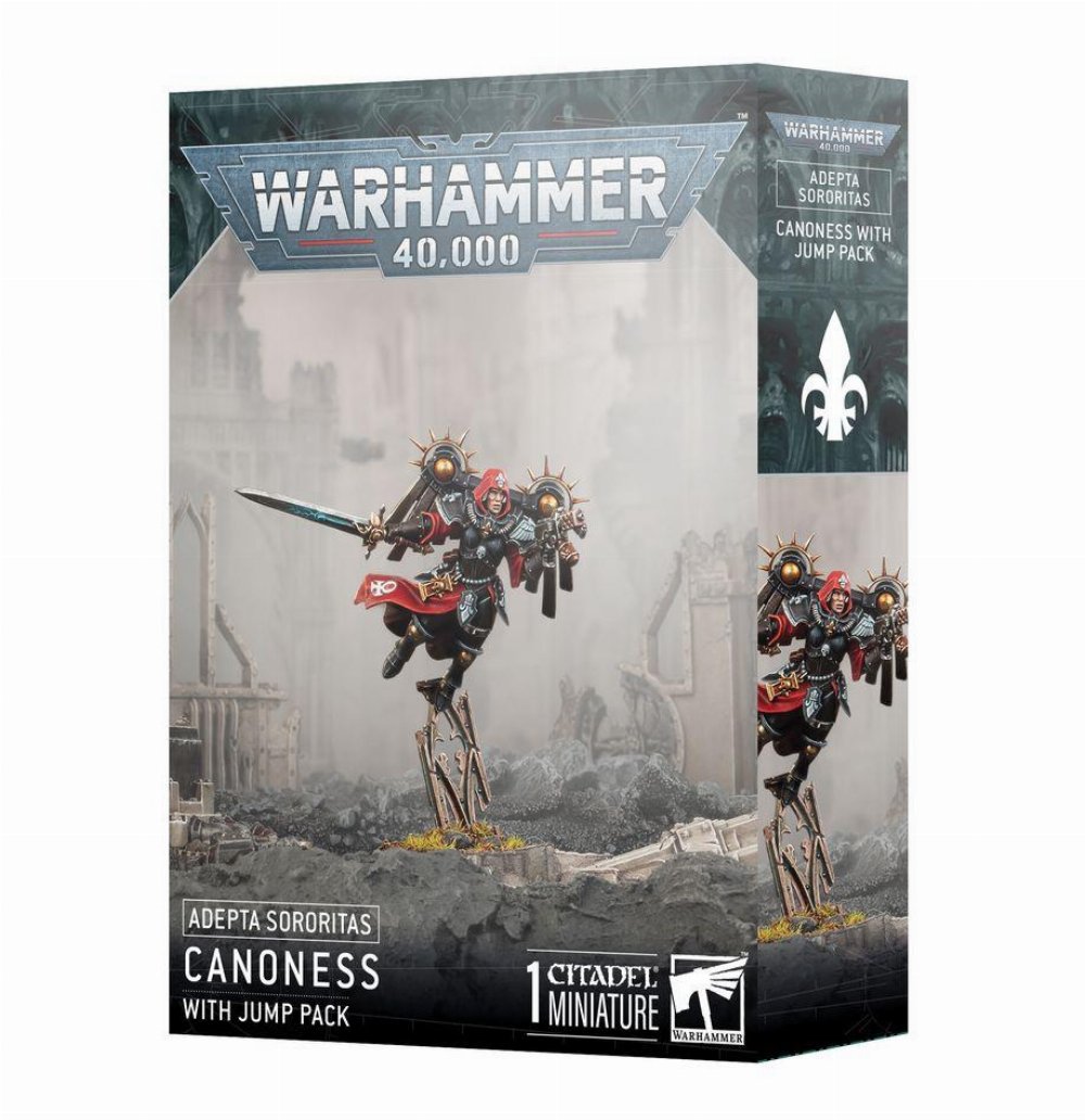 Warhammer 40000 – Adepta Sororitas: Canoness with Jump Pack