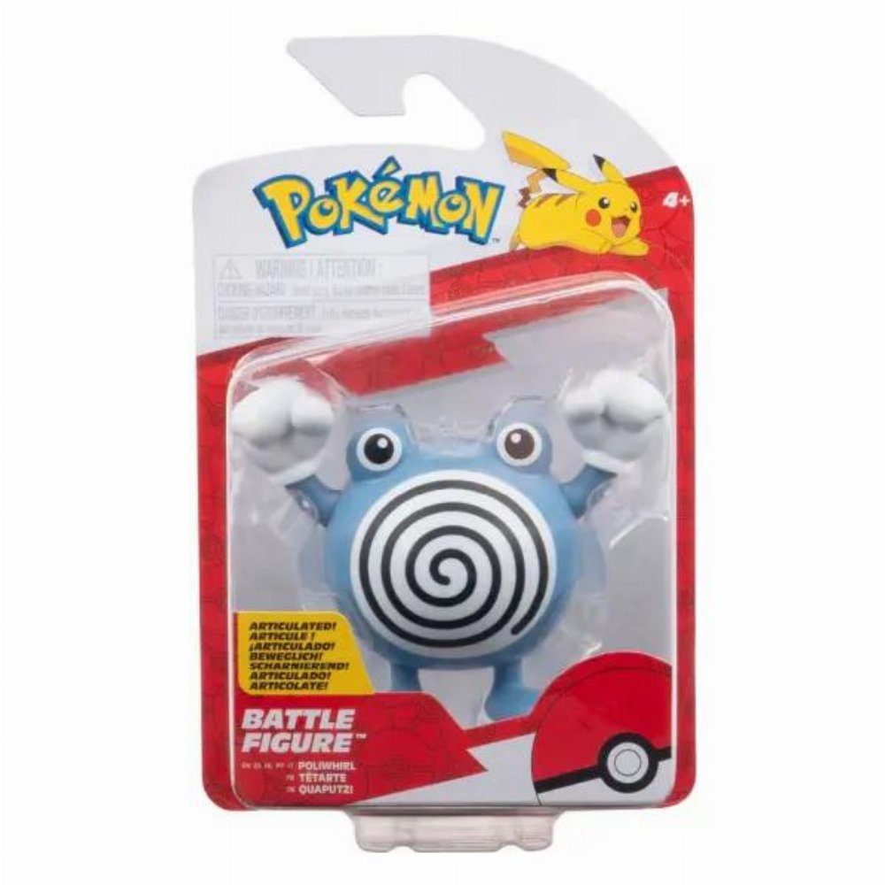 Pokemon – Poliwhirl Battle Φιγούρα (6cm)
