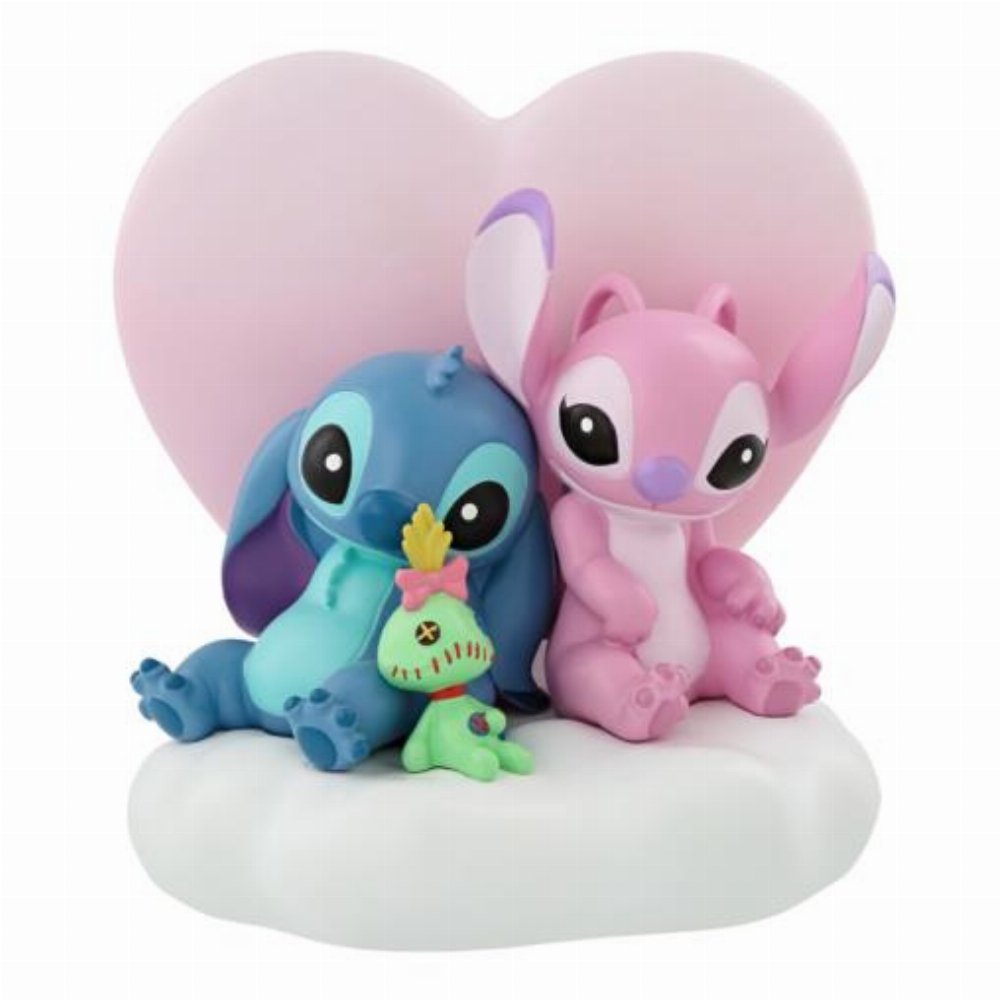 Disney: Lilo & Stitch Enesco – Stitch & Angel Light Up Φιγούρα Αγαλματίδιο (16cm)
