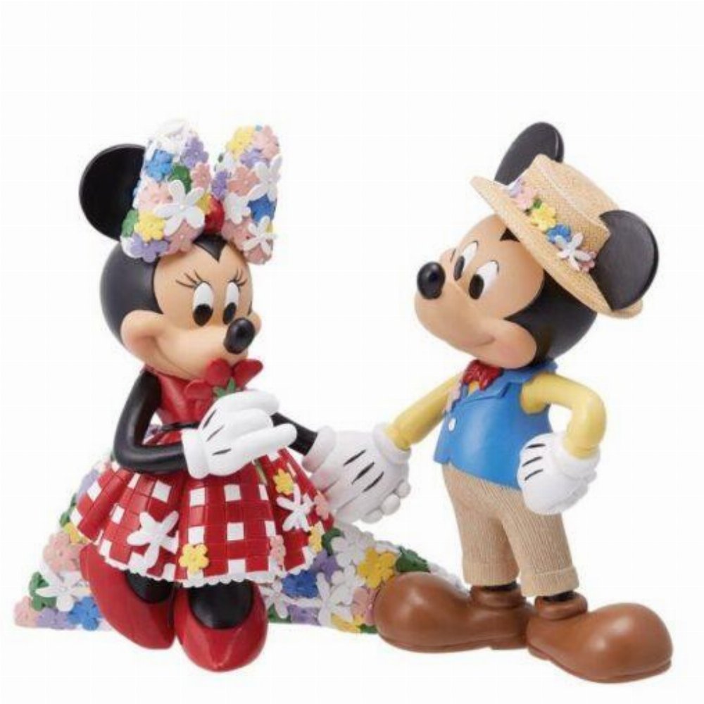 Disney: Mickey Mouse Enesco – Mickey & Minnie Botanical by Jim Shore Φιγούρα Αγαλματίδιο (16cm)