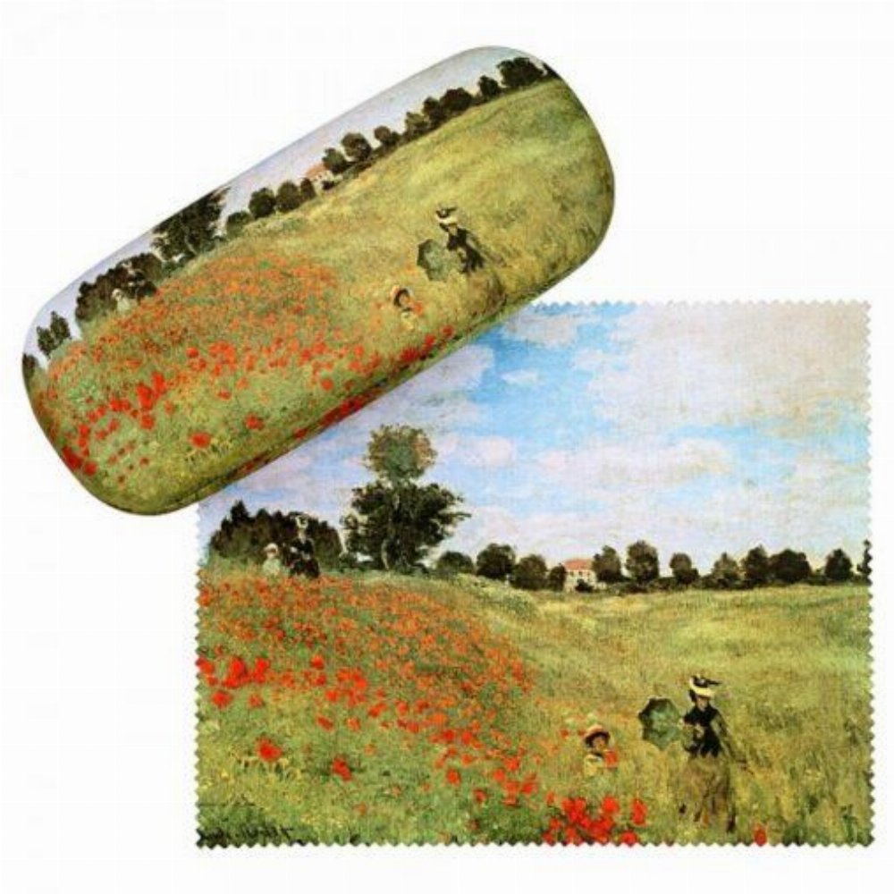 Σειρά ART: Monet – Les Coquelicots Θήκη Γυαλιών (16cm)