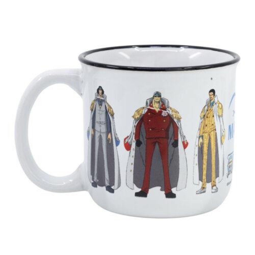 One Piece – Marines Κεραμική Κούπα (410ml)