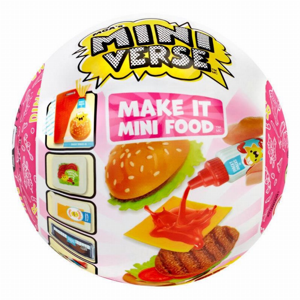 MGA Miniverse Food – Make it Mini Food Diner Series 3 Φιγούρα (Τυχαίο Περιεχόμενο)