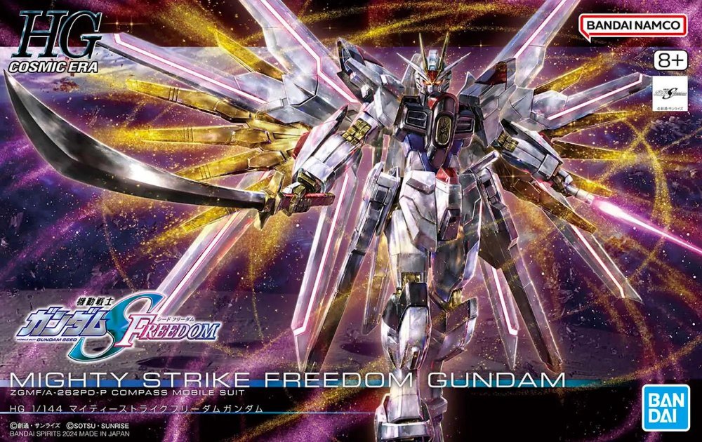 Mobile Suit Gundam – High Grade Gunpla: Mighty Strike Freedom Gundam 1/144 Σετ Μοντελισμού