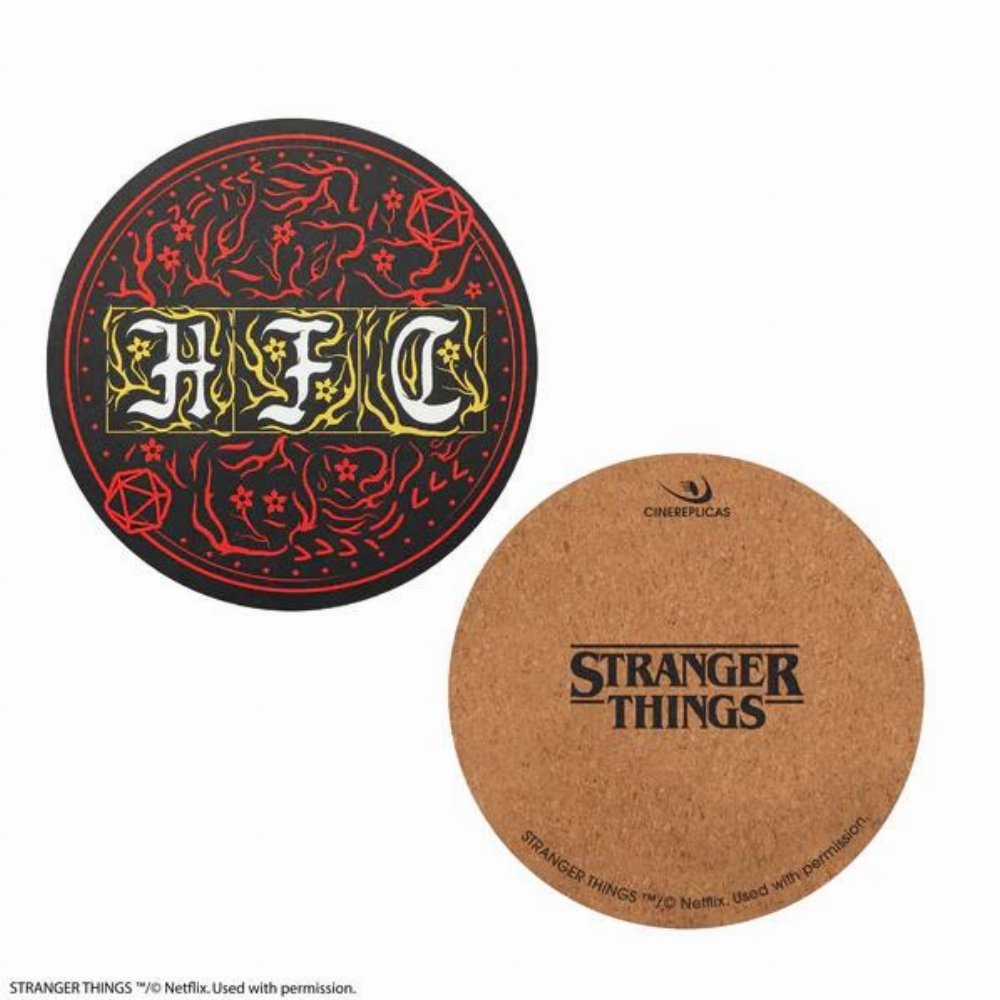 Stranger Things – Hellfire Club Σετ Σουβέρ (4 τεμάχια)