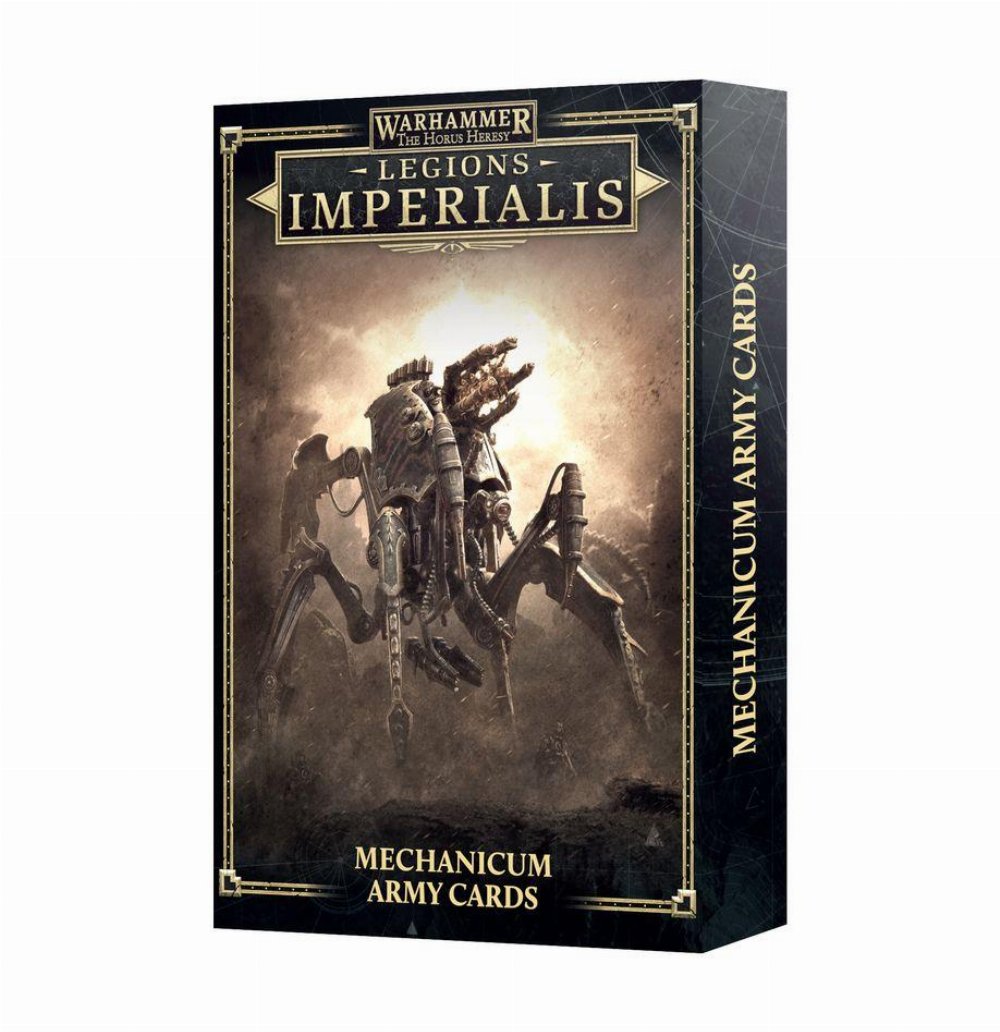 Warhammer: The Horus Heresy – Legions Imperialis: Mechanicum Army Cards