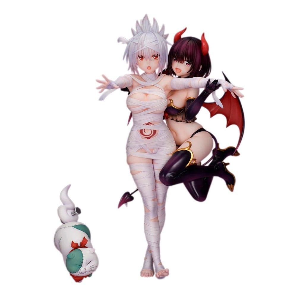 Ayakashi Triangle – Matsuri Kazamaki & Suzu Kanade & Shirogane Φιγούρα Αγαλματίδιο (25cm)