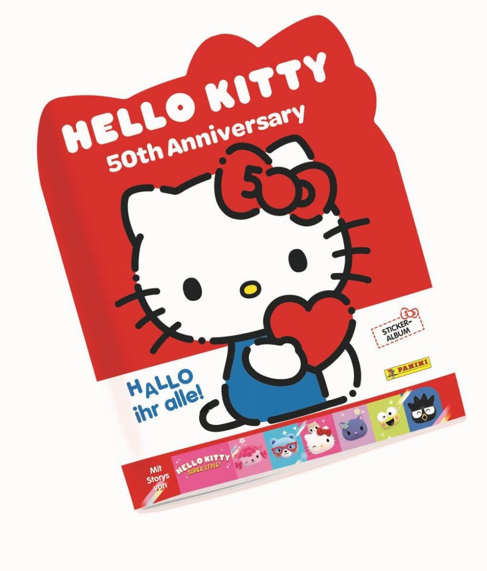 Panini – Hello Kitty: 50th Anniversary Stickers Άλμπουμ (Γερμανική Έκδοση)